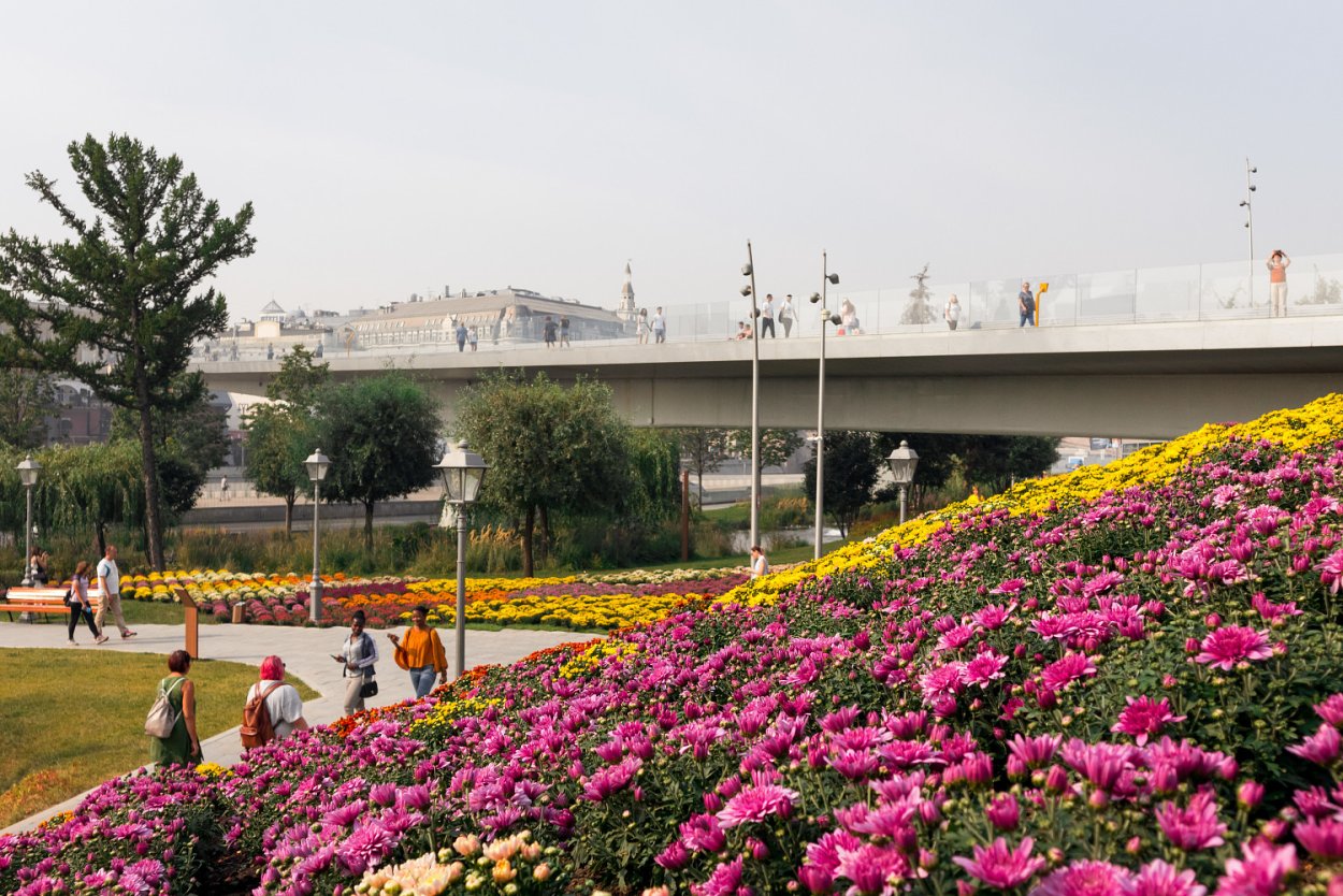 Купол в парке Зарядье