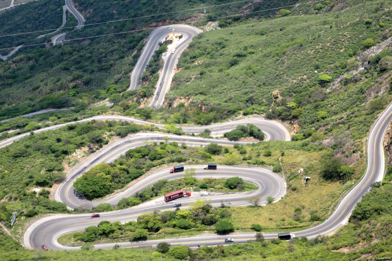 Гора Акина трасса