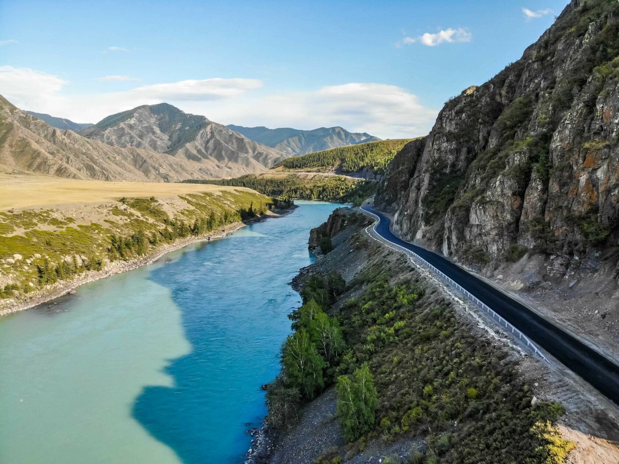 Чуйский тракт горный Алтай
