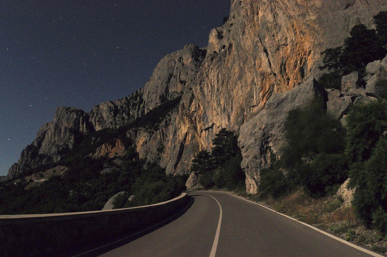 Touge Крыма дорога