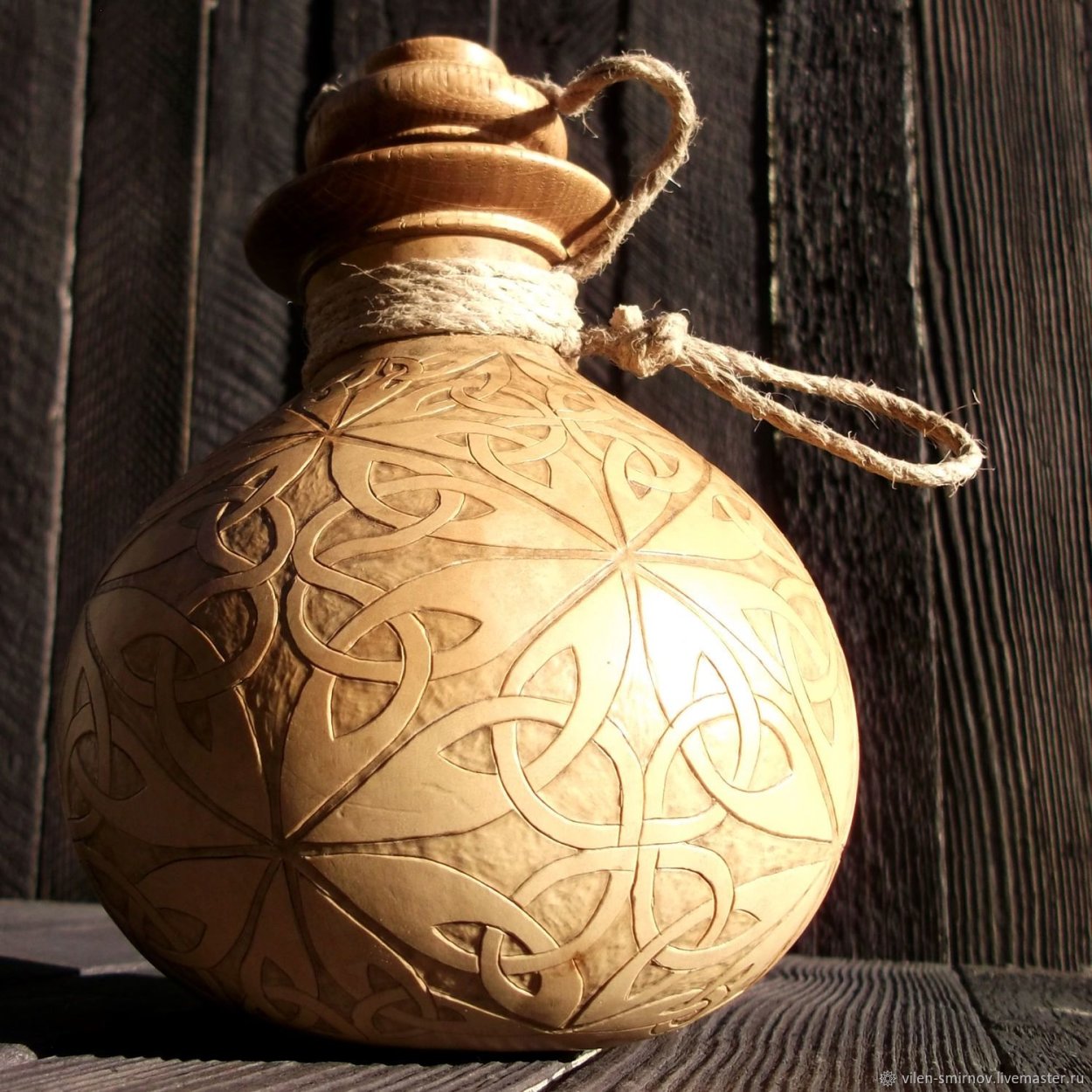 Фляга тыква горлянка