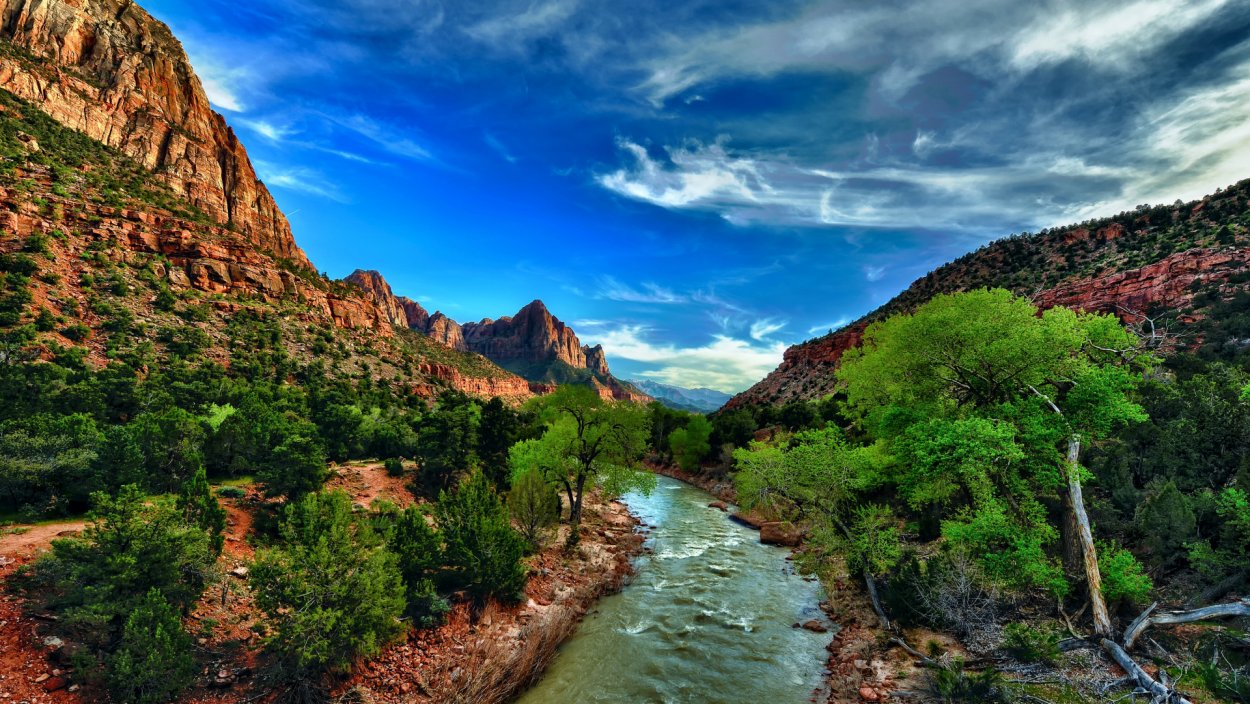 Зайон парк горы