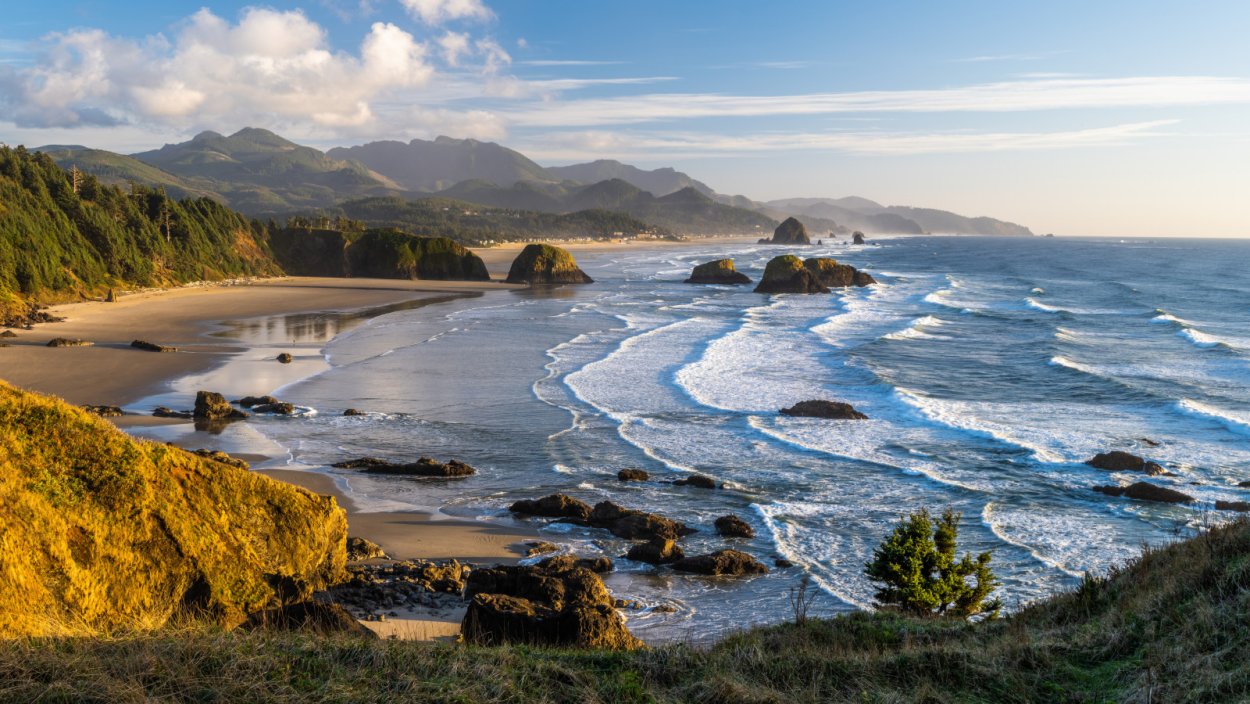 Пейзаж Америка побережье