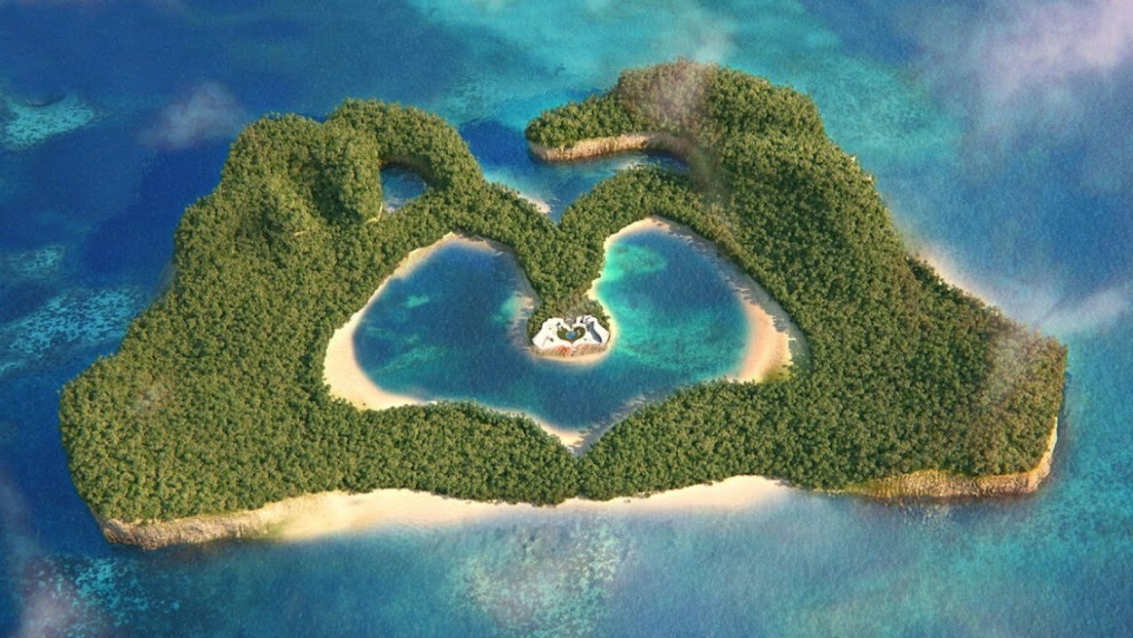 Остров в форме сердца
