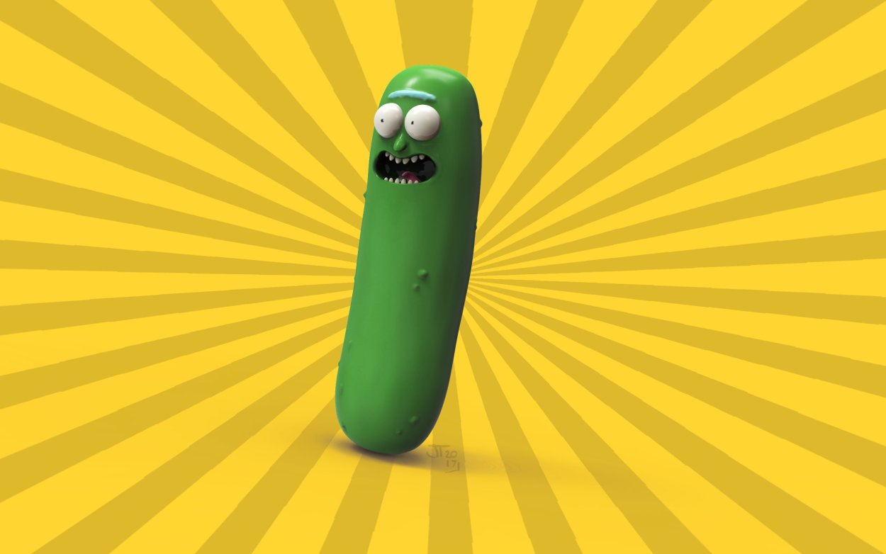 Pickle Rick обои