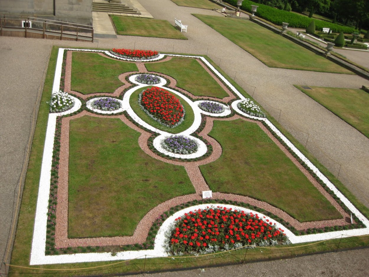 Партер - орнаментальный цветник