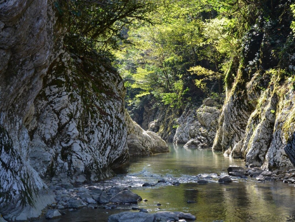 Каньон чертовы ворота Сочи Хоста