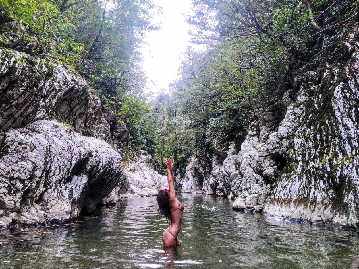 Каньон чертовы ворота Сочи