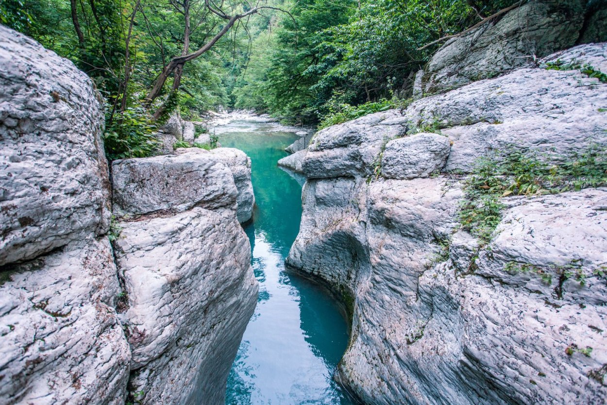 Каньон чертовы ворота Сочи