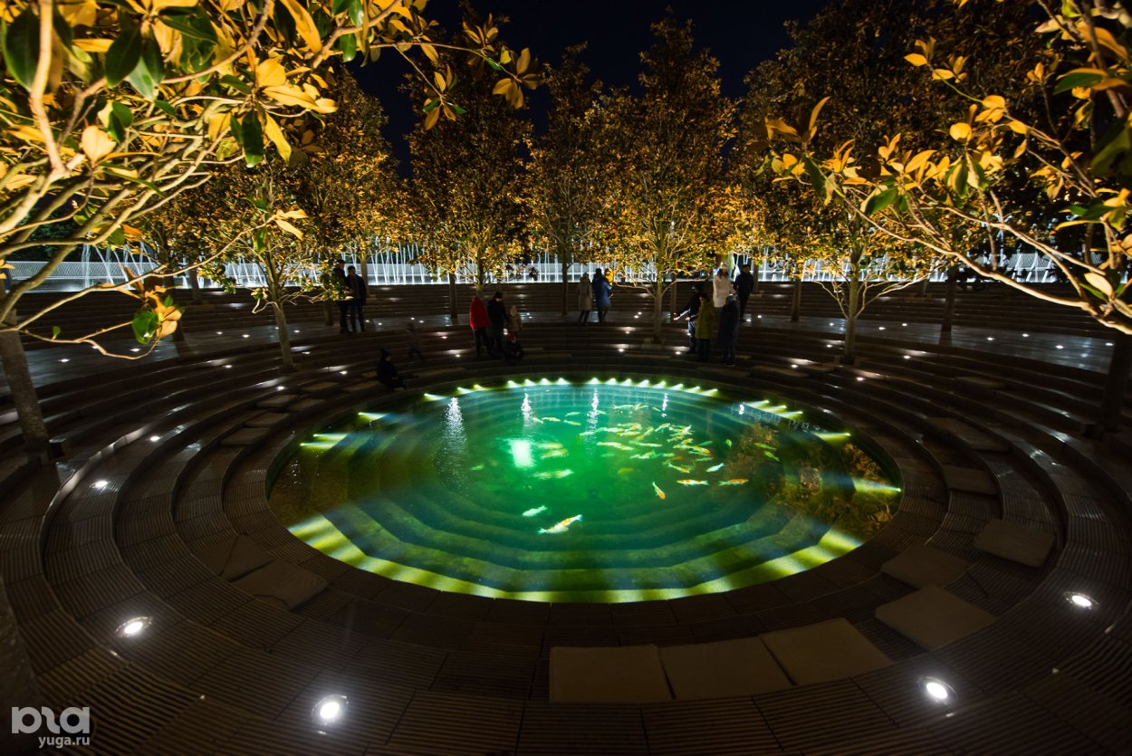 Голицынский парк в Краснодаре