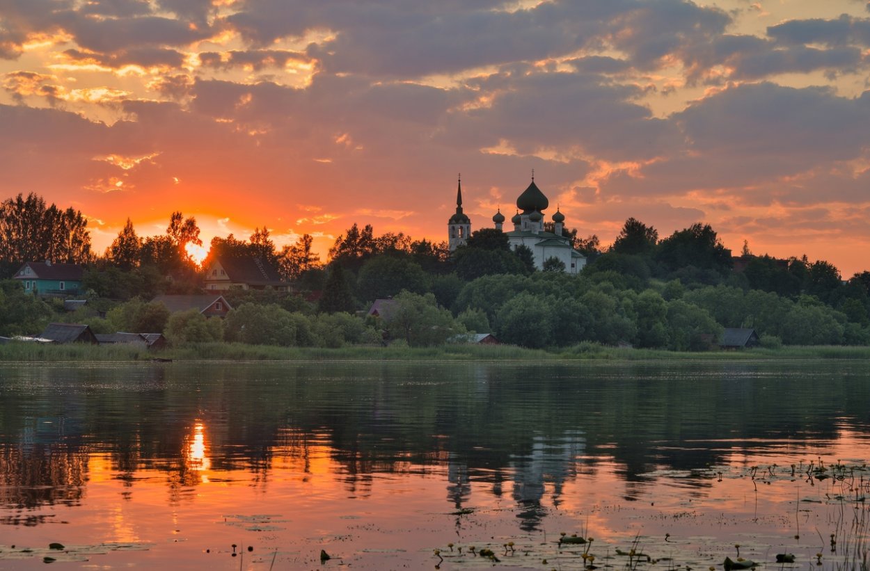Волхов пейзаж