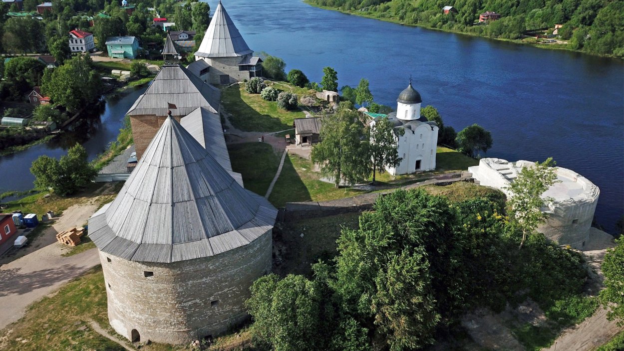 Волхов крепость Старая Ладога