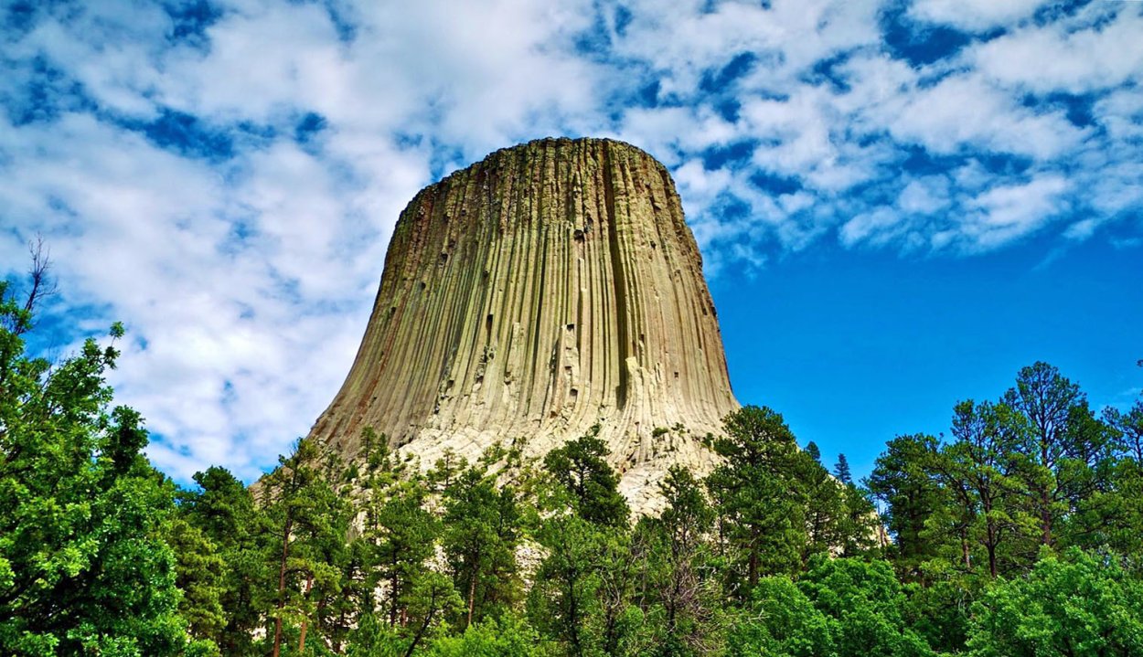 Башня дьявола Вайоминг США