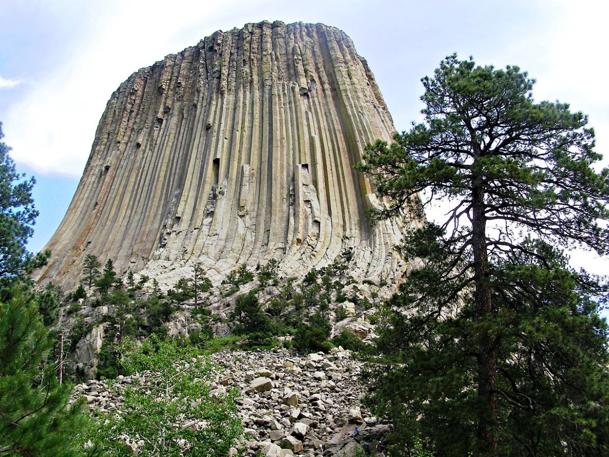 Башня дьявола вулкан