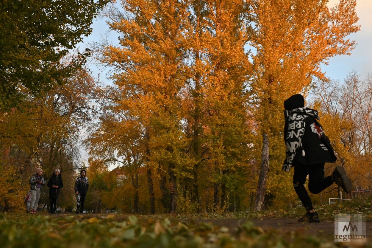 Омск осенью