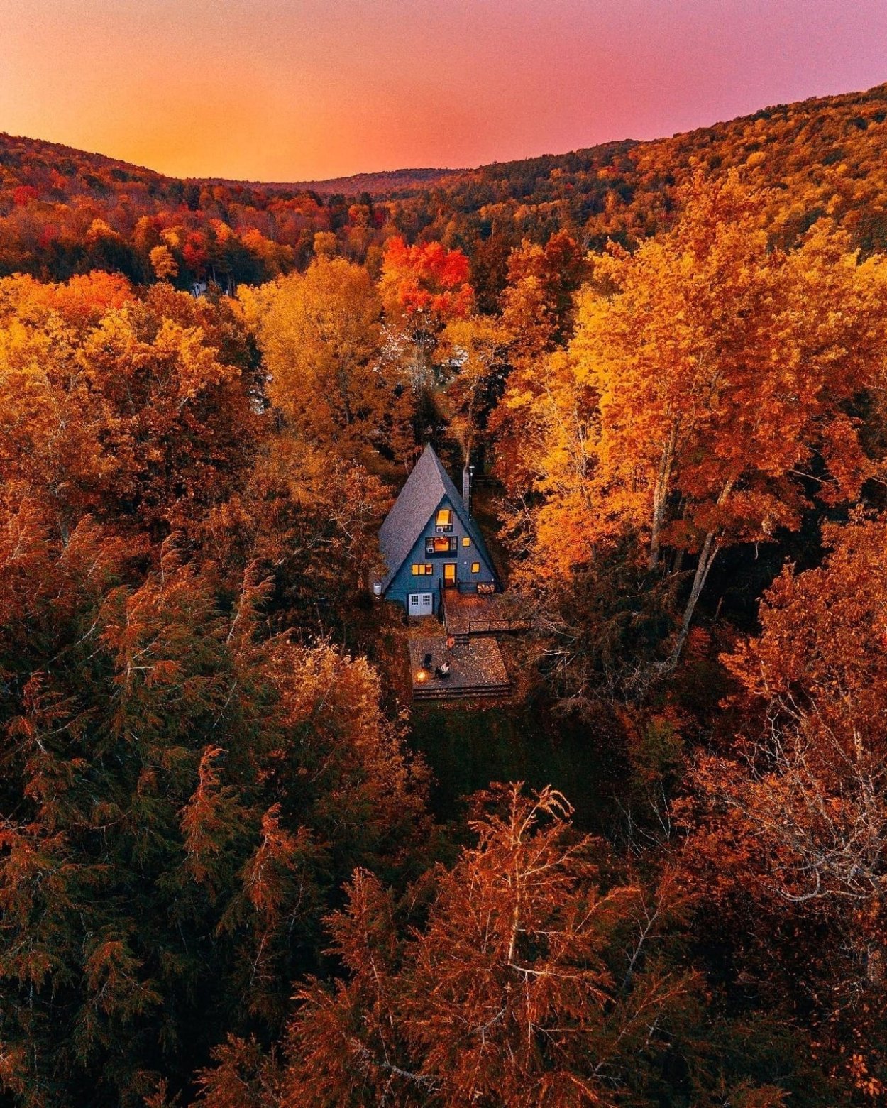 Осень в Сибири жесть