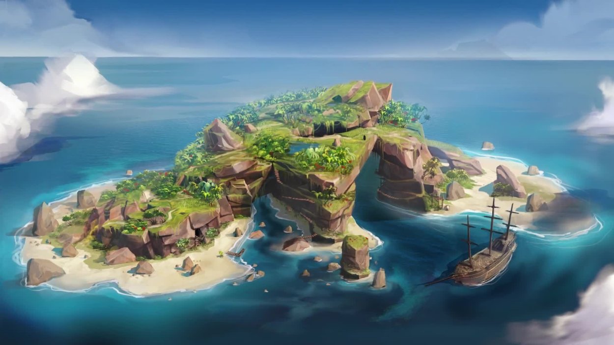 Sea of Thieves острова