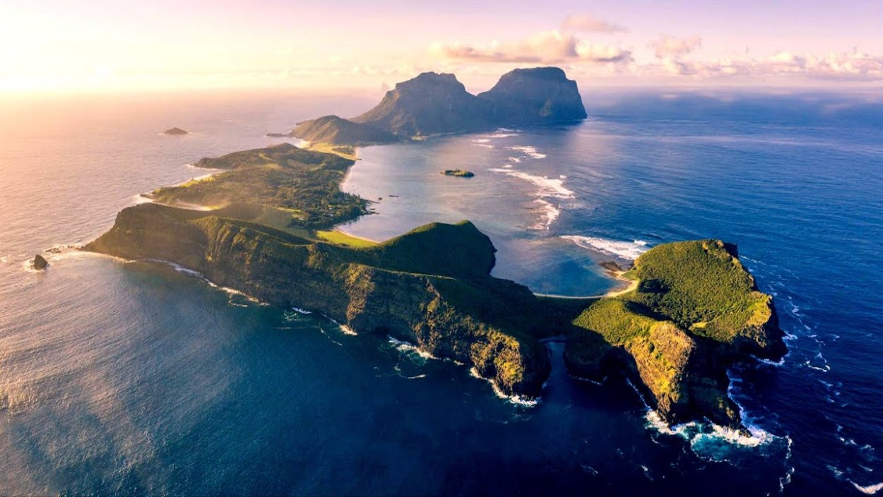 Вулканический остров Лорд-хау