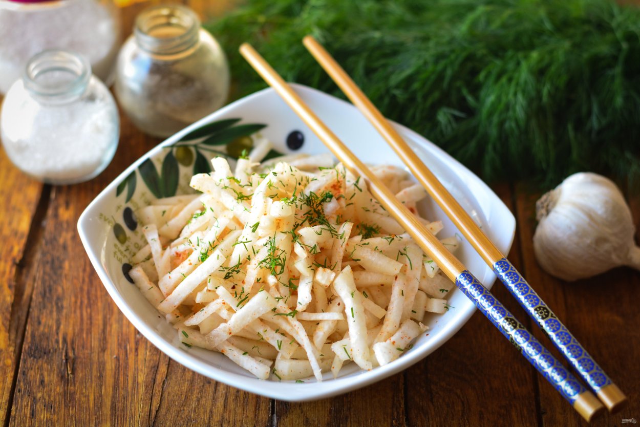 Дайкон кимчи по-корейски