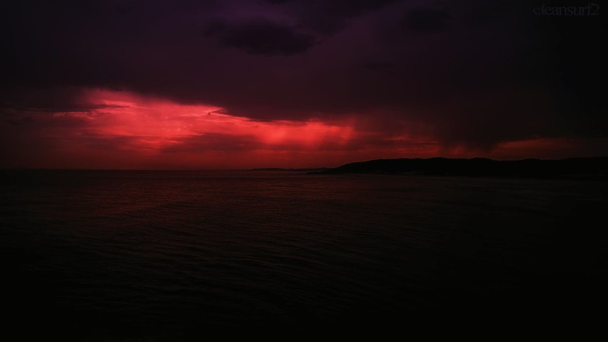 Зловещий закат