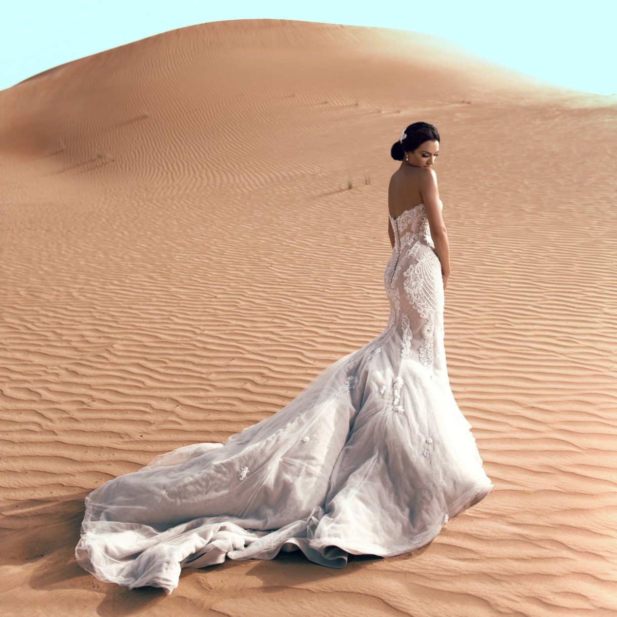 Платье для фотосессии в пустыне