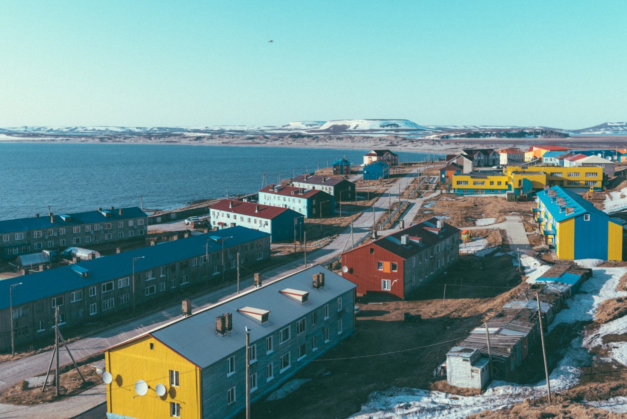 Остров Беринга село Никольское