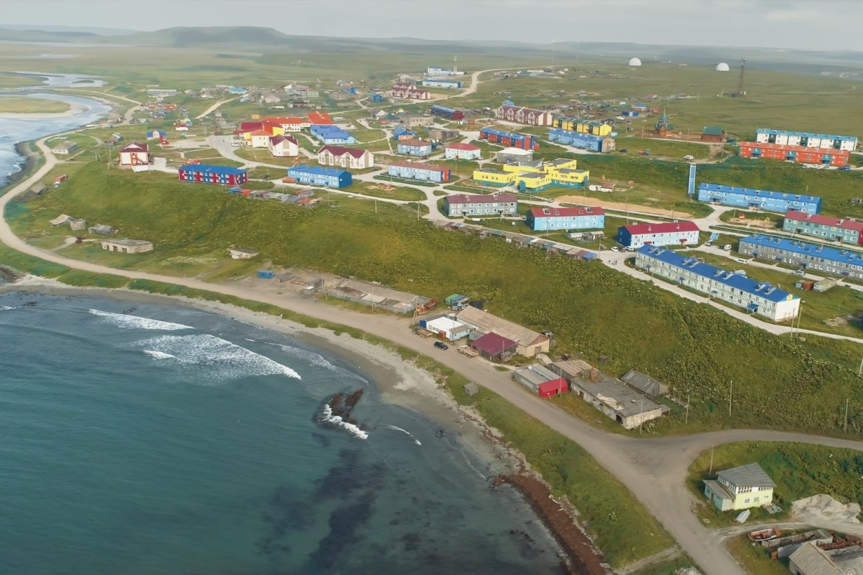 Остров Беринга село Никольское Камчатский край