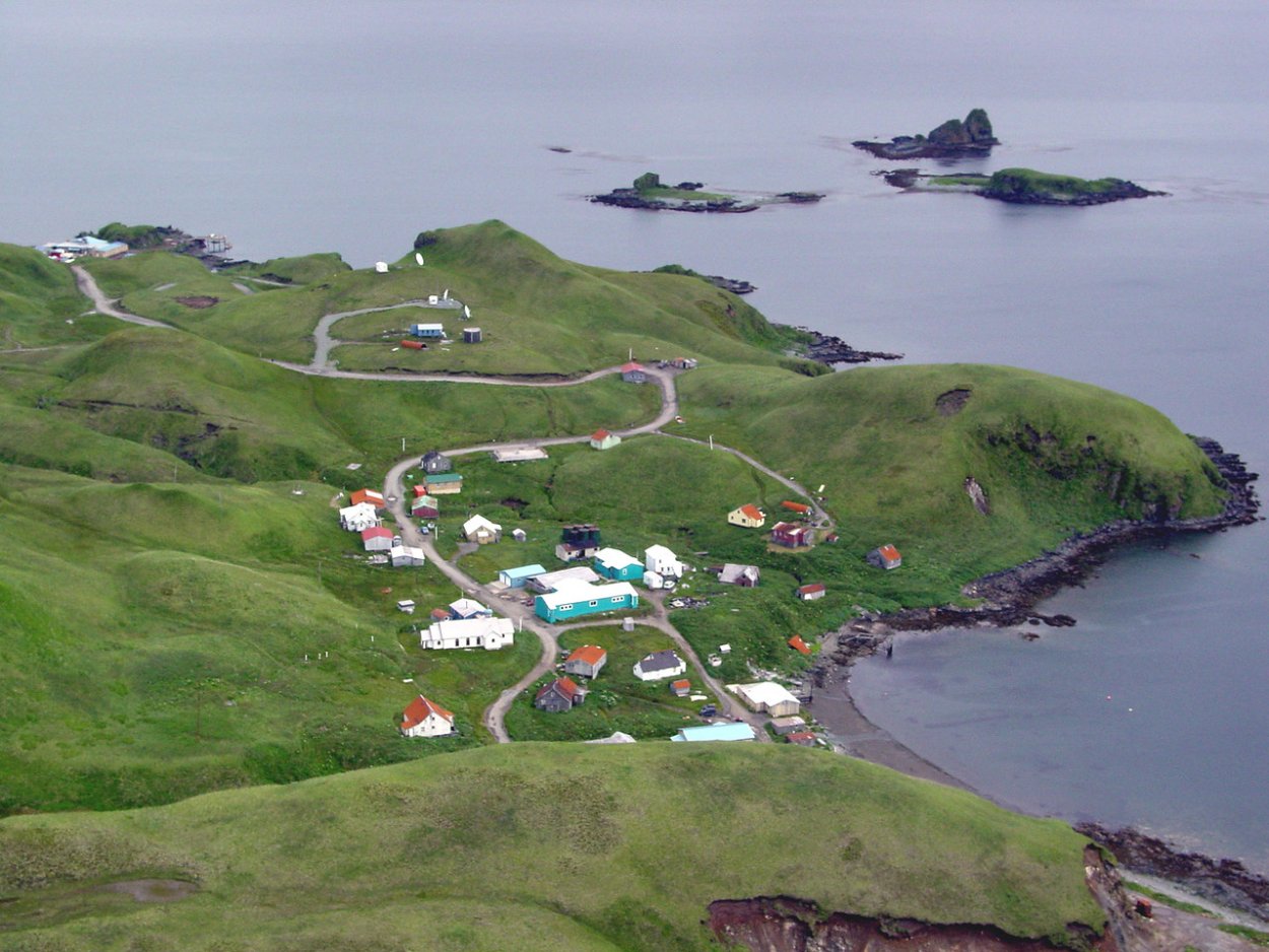 Остров Никольский Алеутские острова