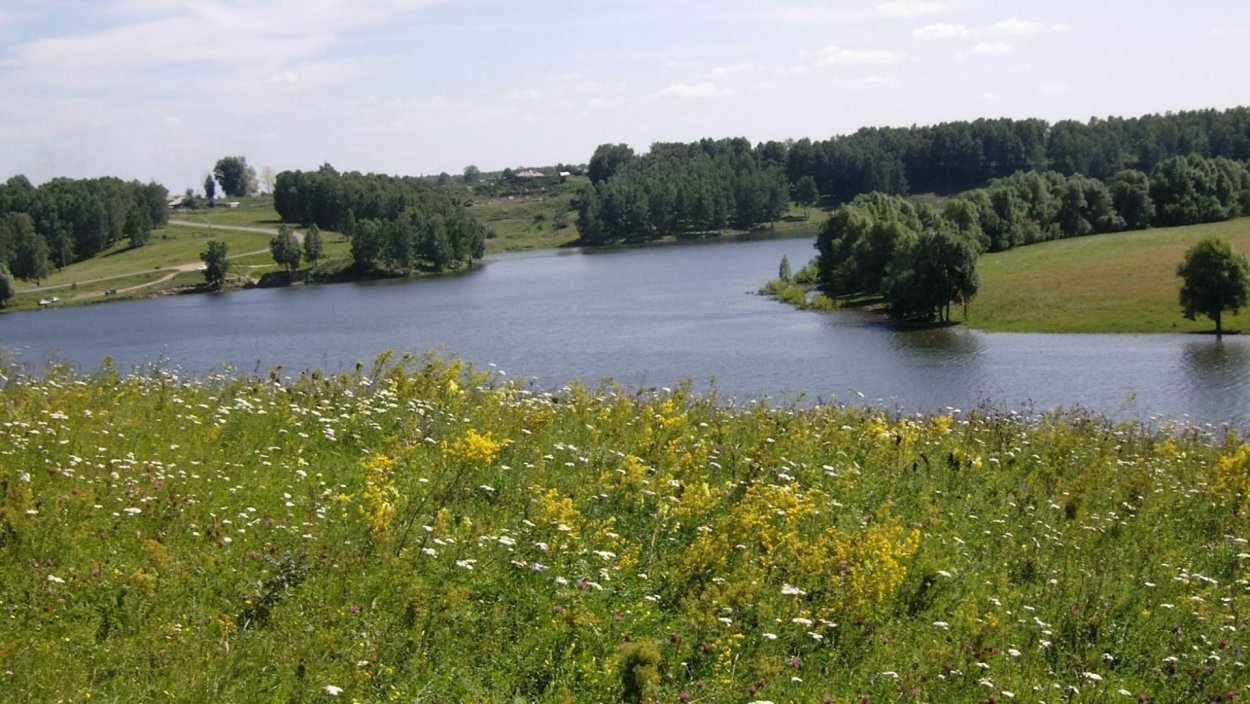 Деревушка у реки