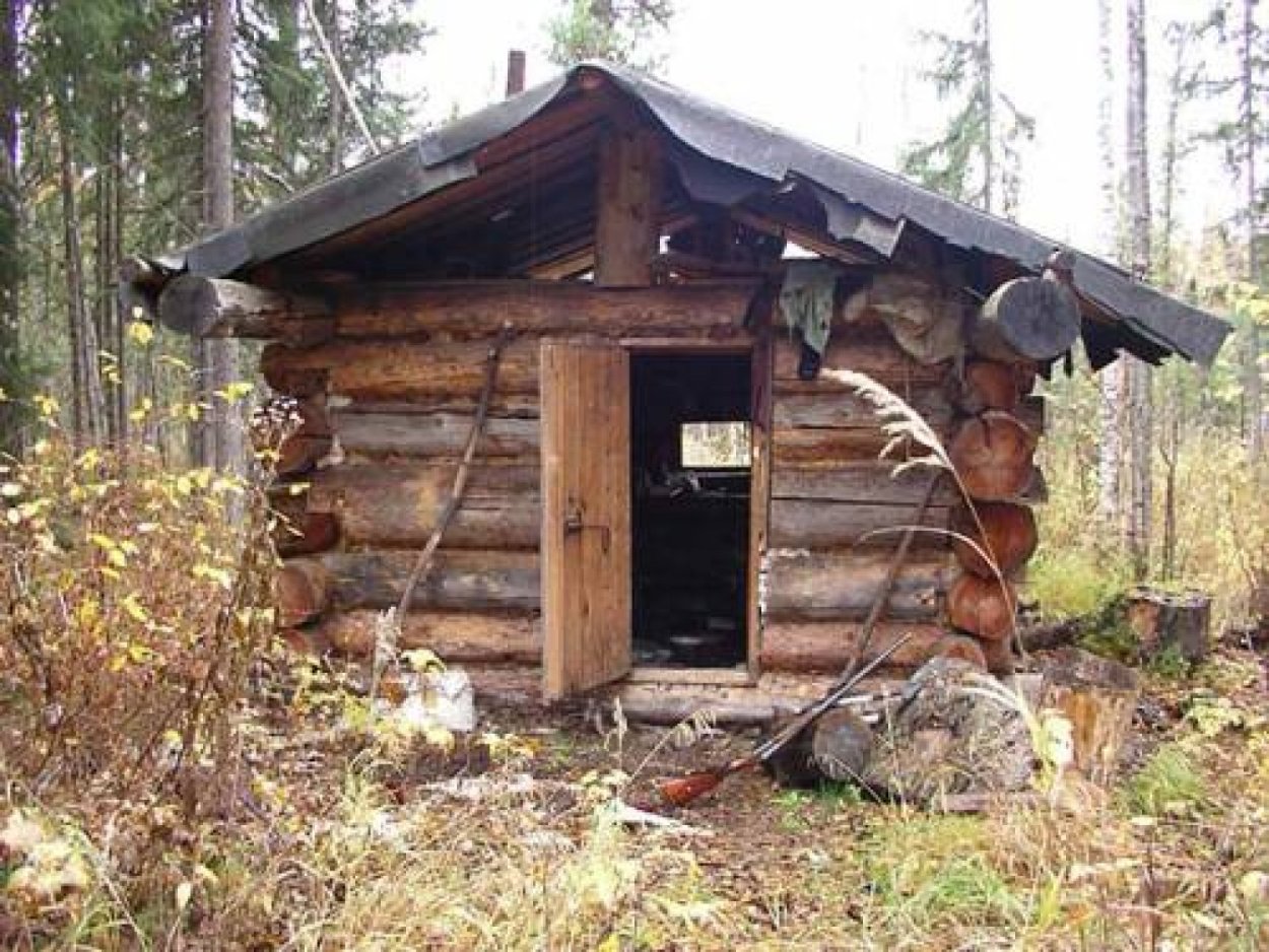 Землянка зимовьё