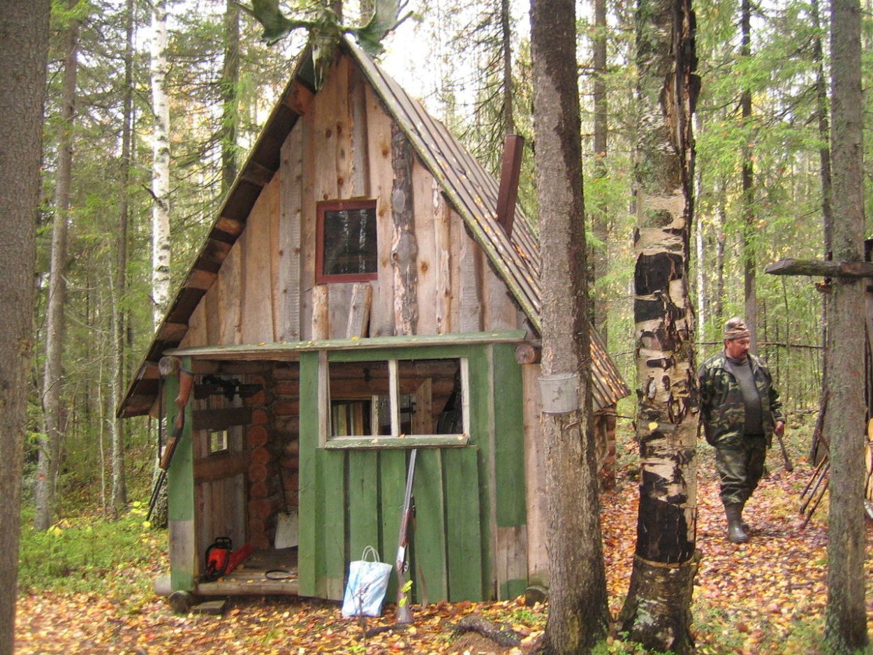 Изба Лесная охотничья