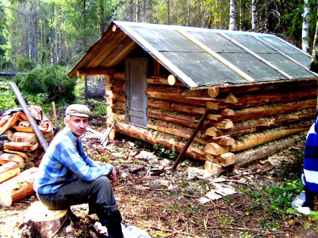 Постройка Лесной избушки