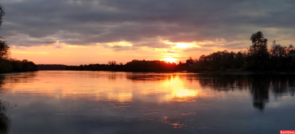 Река Чулым Назарово