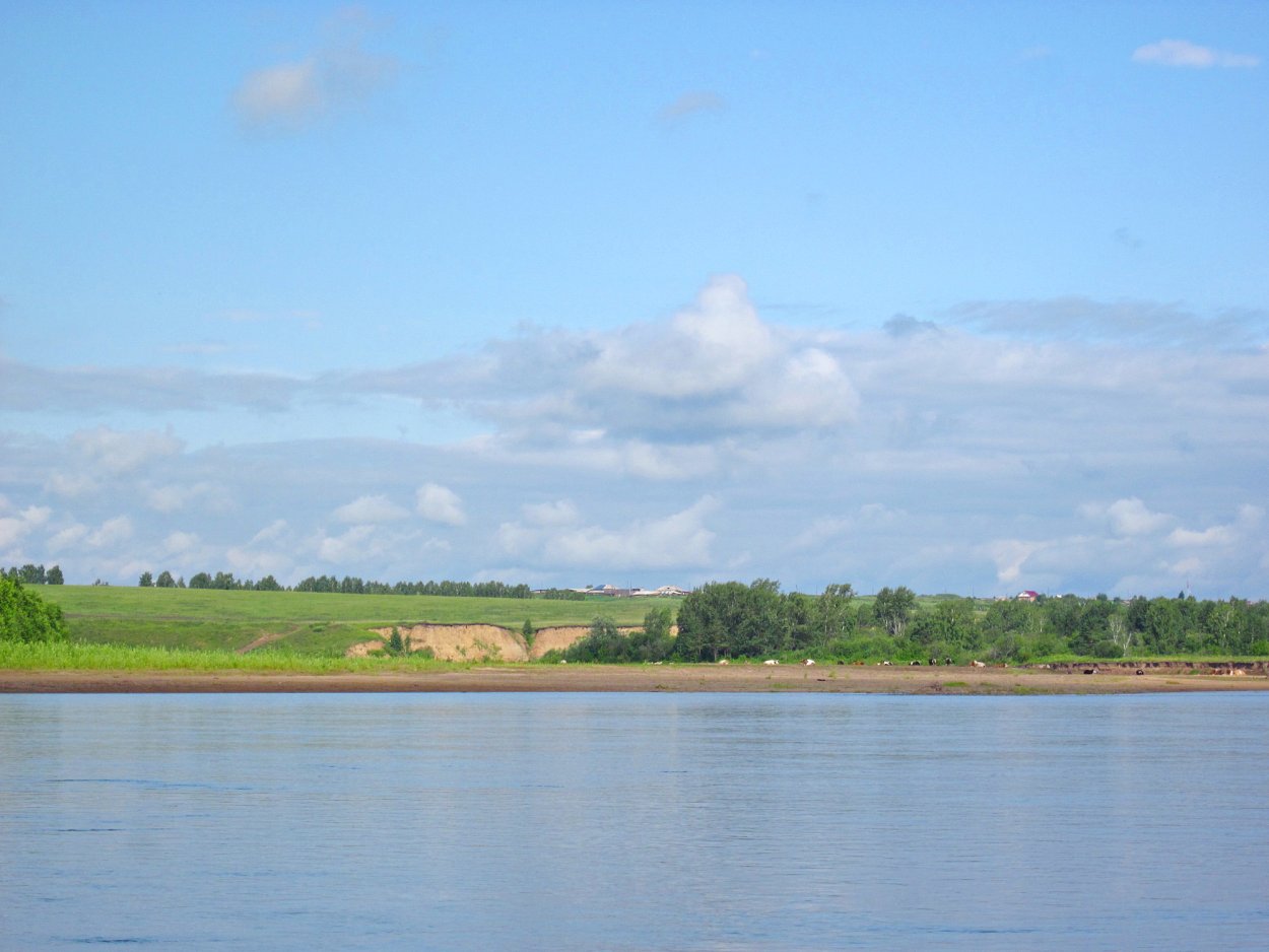 Река большой Улуй Красноярский край