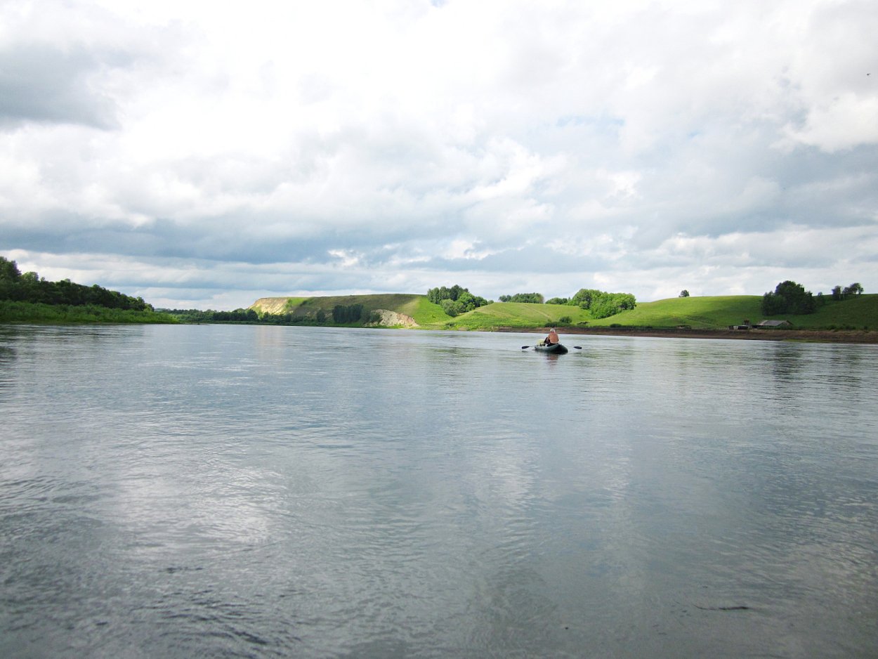 Река Чулым Ачинск