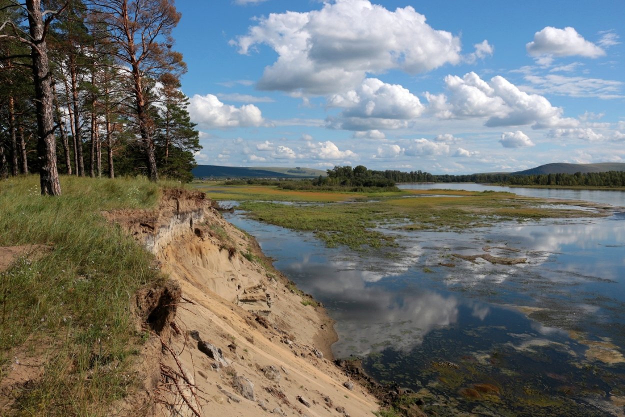 Река Чулым Красноярский край