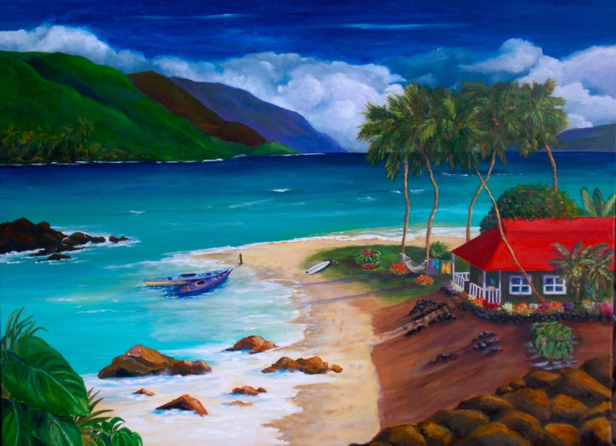 Остров в Paint