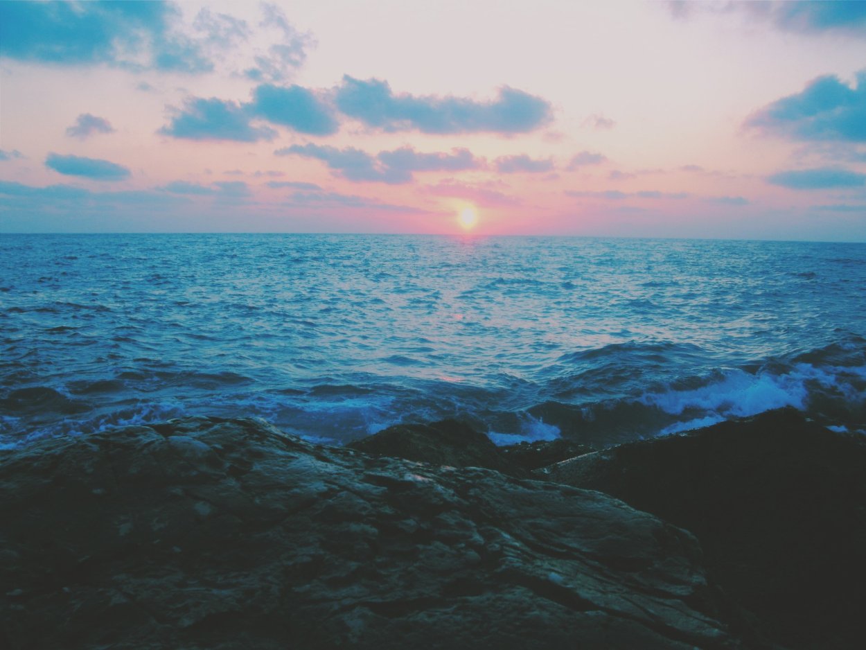 Эстетика голубого моря