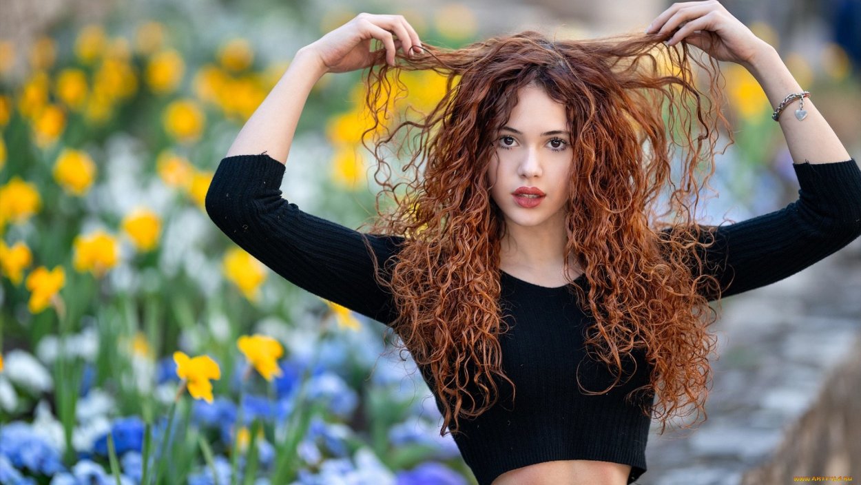 Катя Василенко кудри