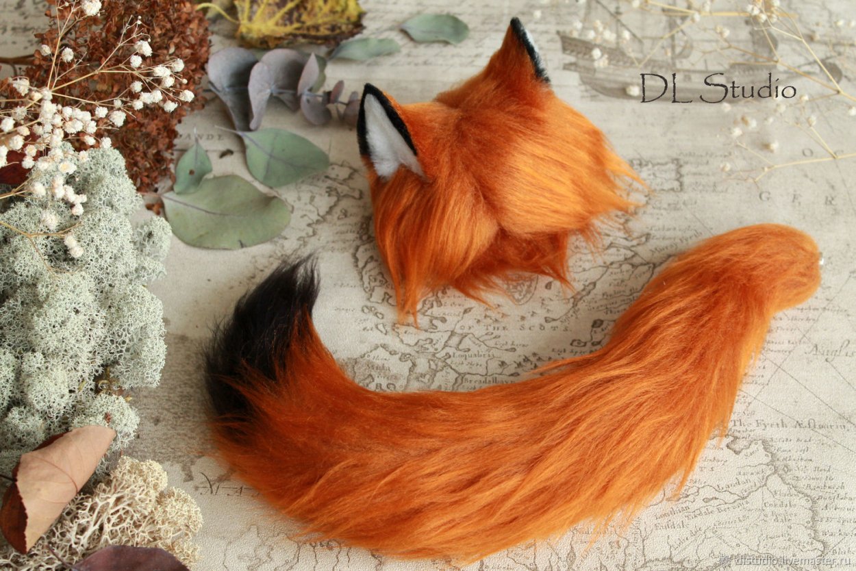 Меховые хвосты Лисьи