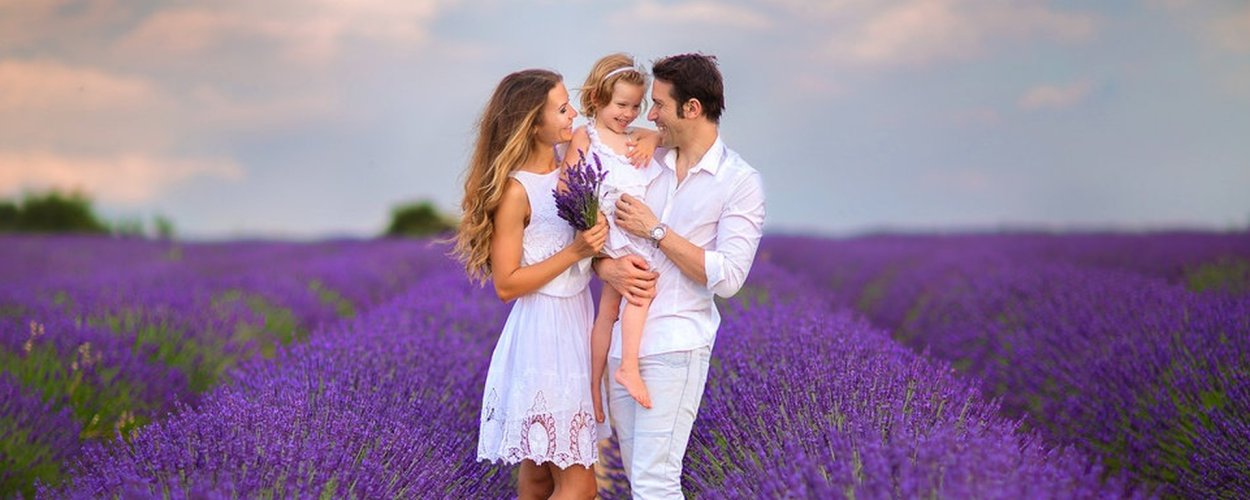 Фотосессия в лаванде