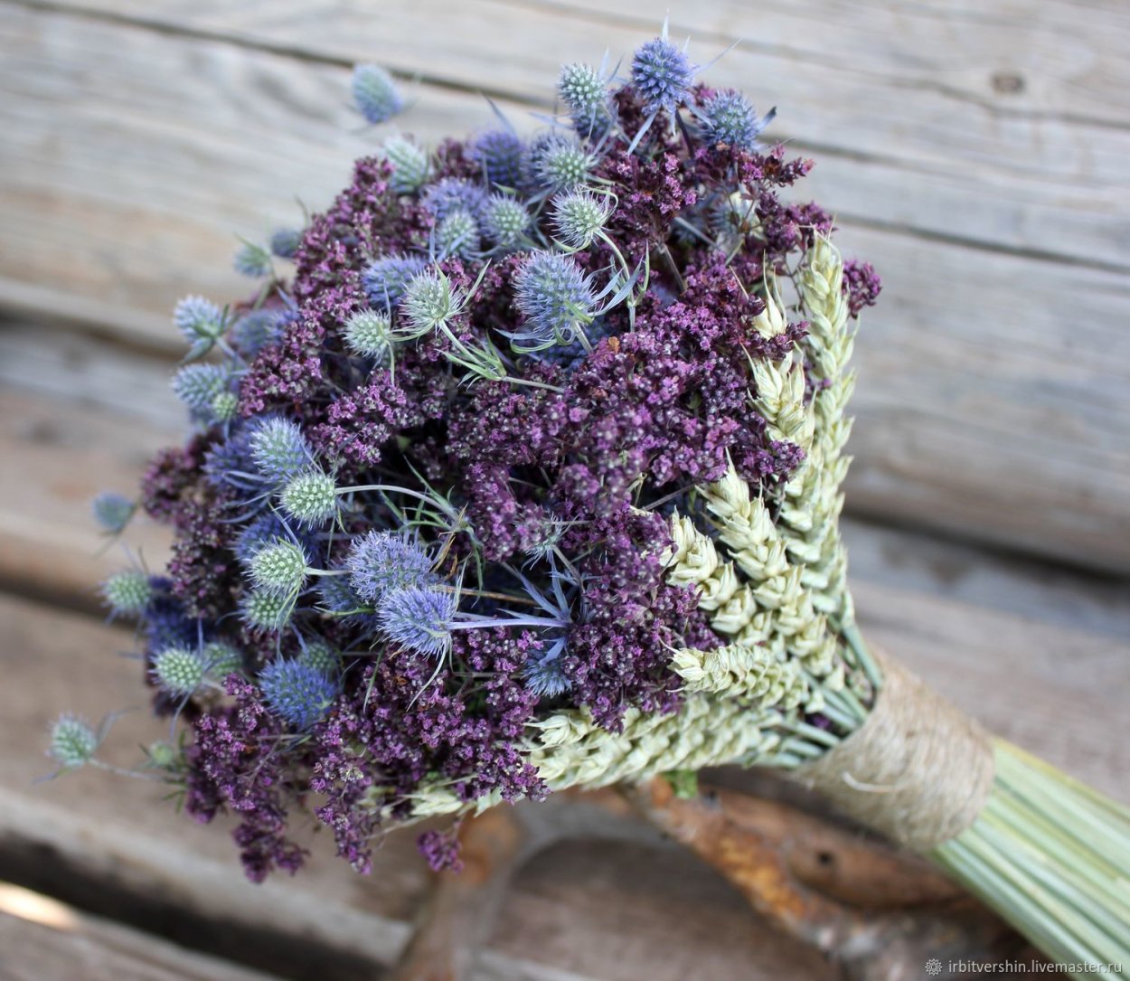 Эрингиум сухоцвет