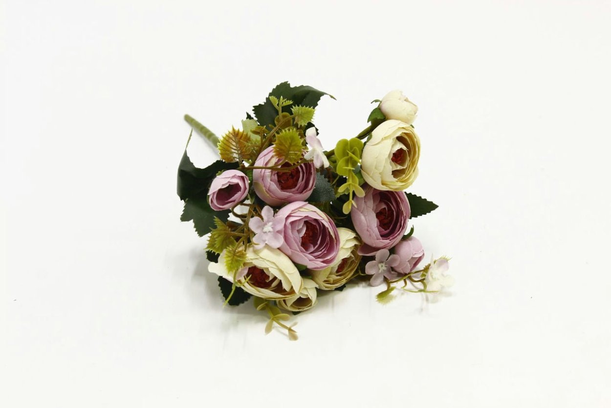 22-22 Камелия букет искусственный