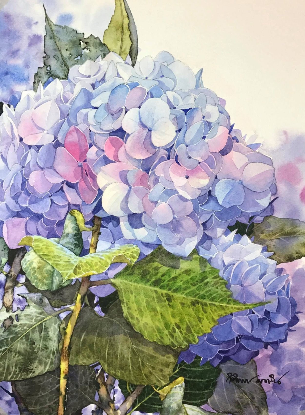 Kitipong Maksin акварель