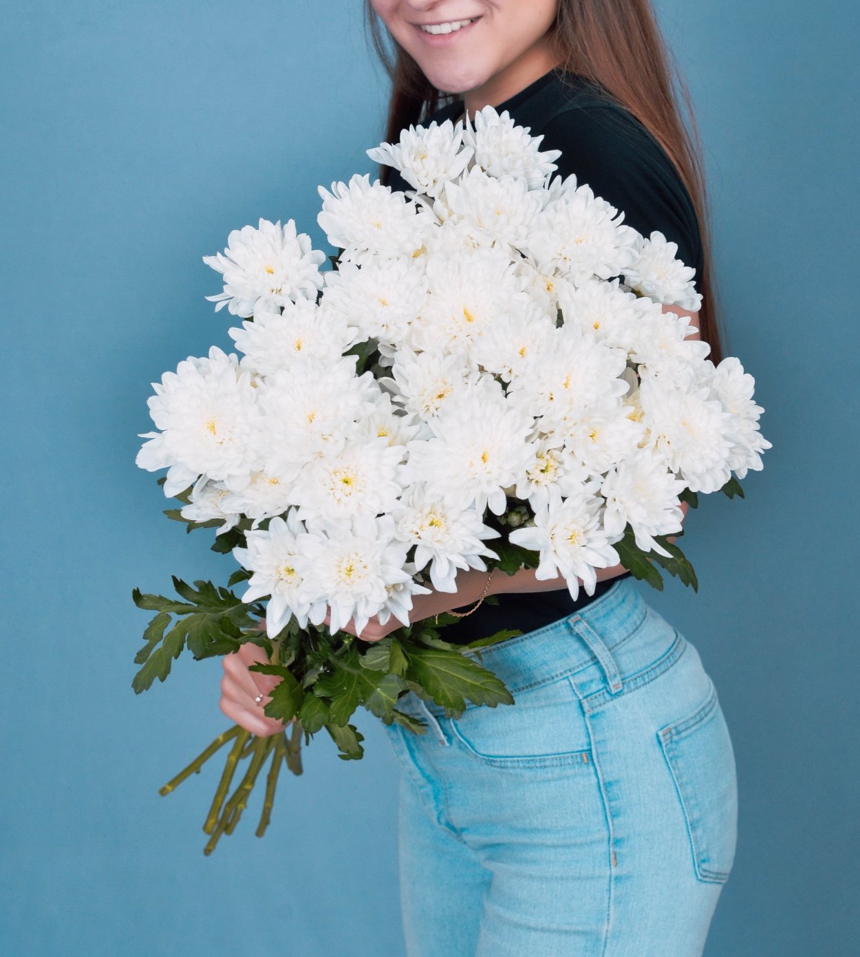 7 Кустовых хризантем в букете