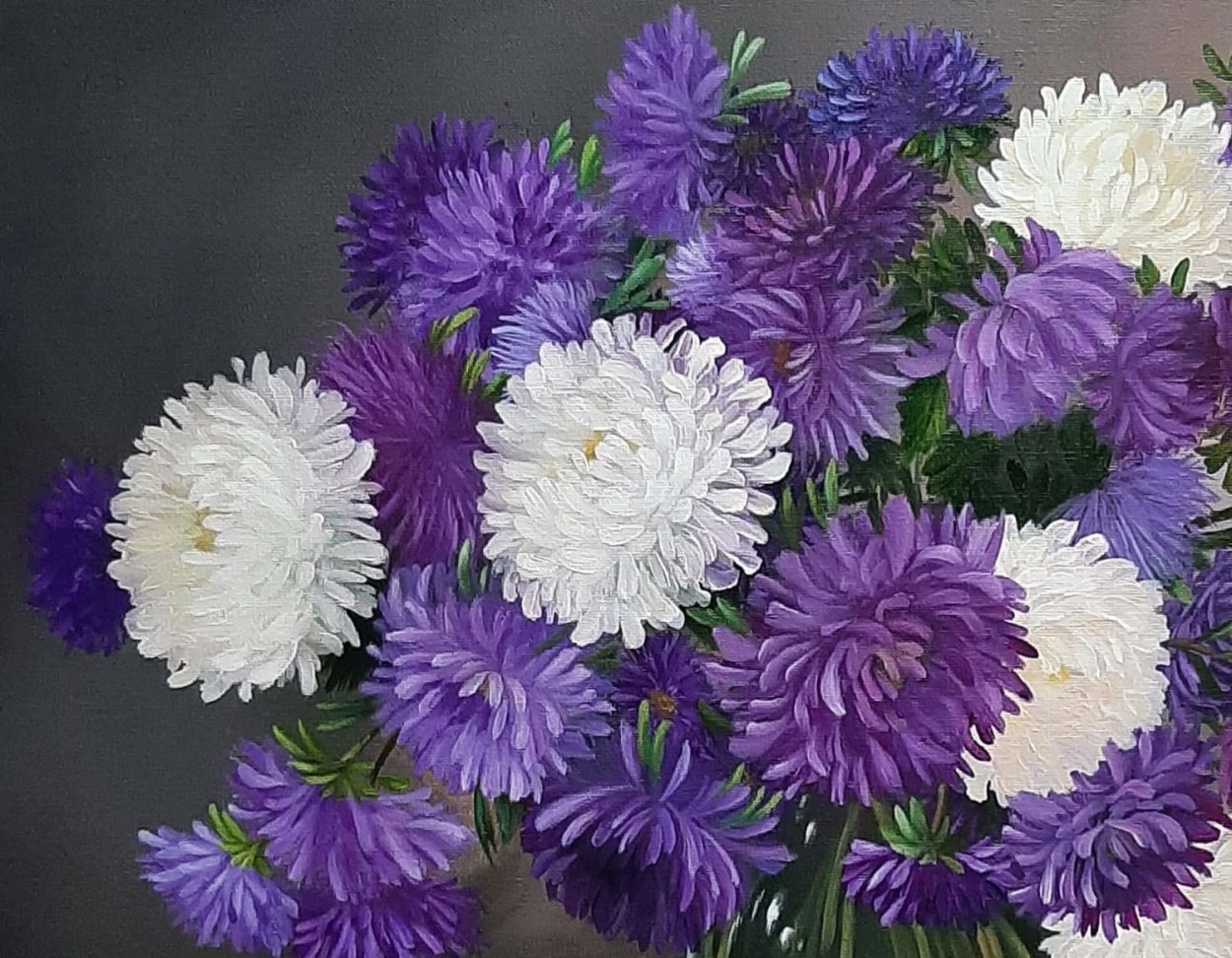 Астра Букетная