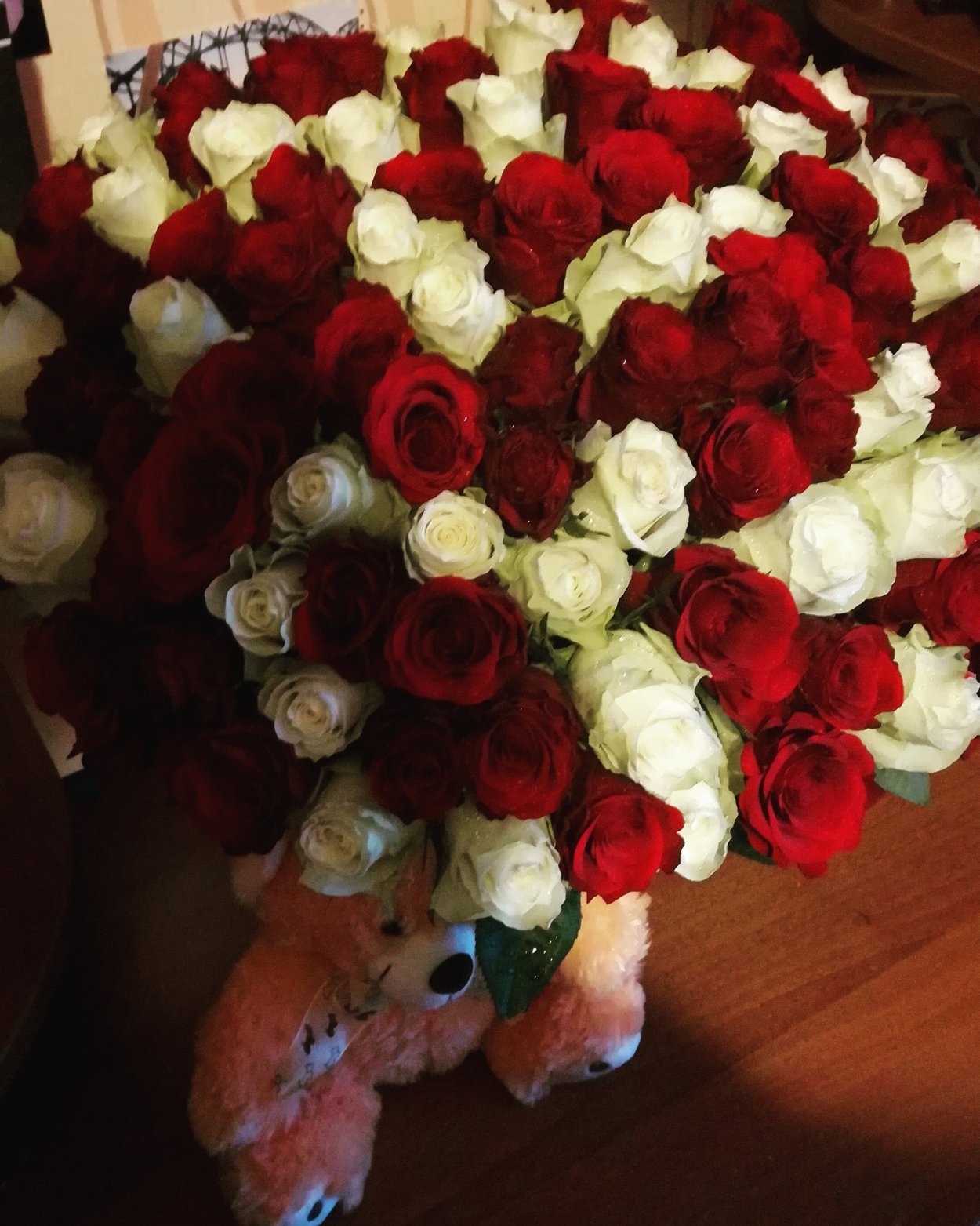 Букет роз домашние