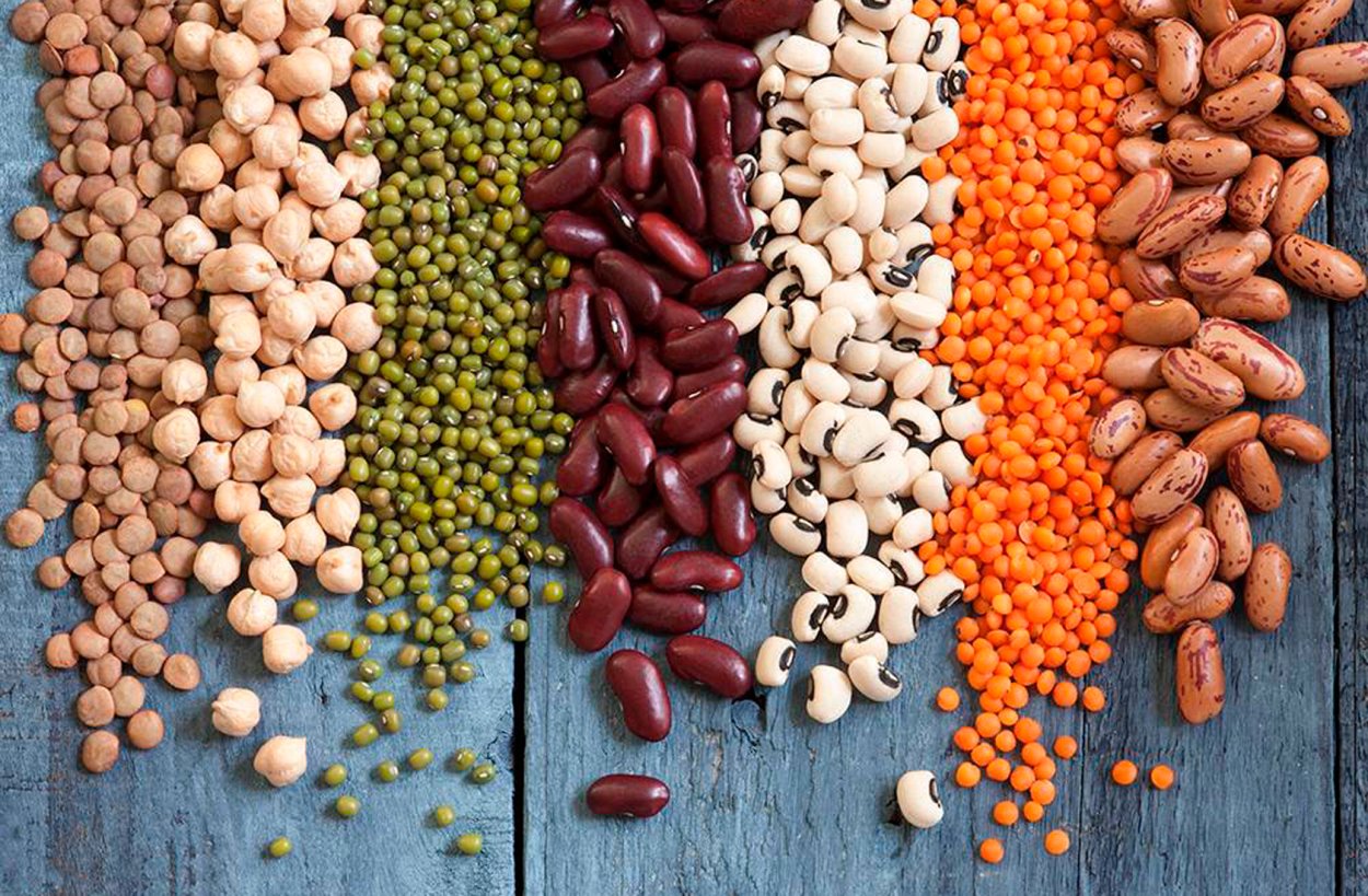 Бобовые - фасоль, чечевица, горох