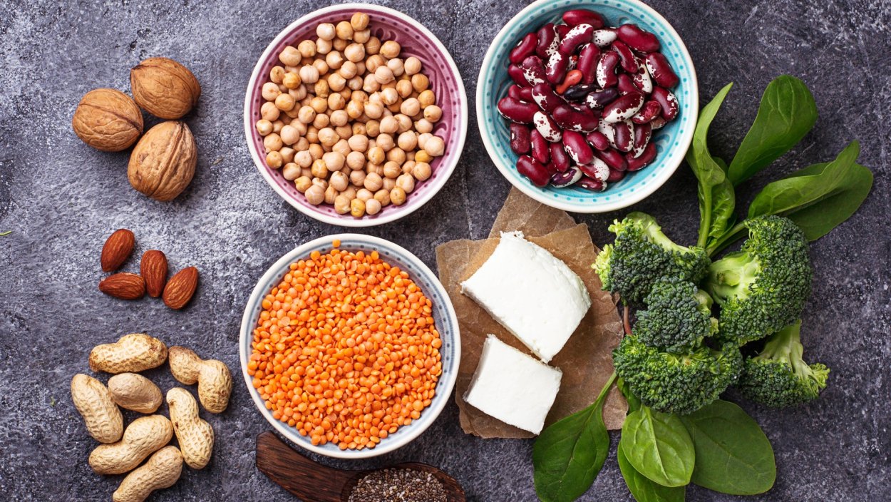 Белковая растительная пища