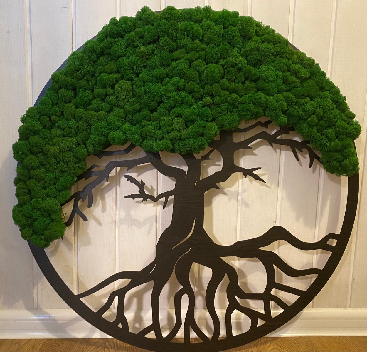 Панно дерево жизни из мха